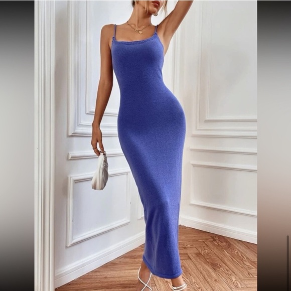 🪞 backless knit maxi dress - Picture 7 of 10